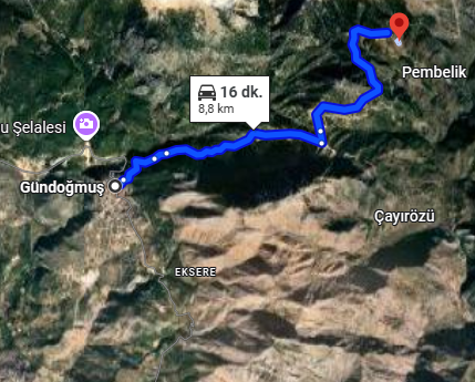 ANTALYA GÜNDOĞMUŞ PEMBELİK KÖYÜ 146M² TARLA SATILIKTIR - ANTALYA GÜNDOĞMUŞ fotoğraf 5